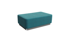 Vermont Пуфик PV-6 Teddy 663/Серебро 1200*800*425