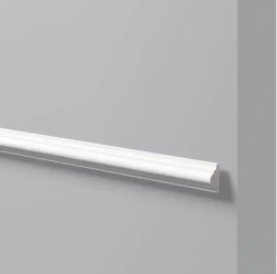 Молдинг для стен 38мм., дюрополимер, влагостойкий, под окраску 38х18х2000мм