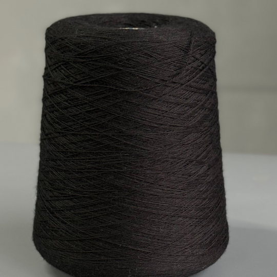 Пряжа Zegna Baruffa Cashwool 2/30 (100% мериносовая шерсть гребенная) , 1500м/100гр, черный