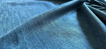 Рогожка Берат синий