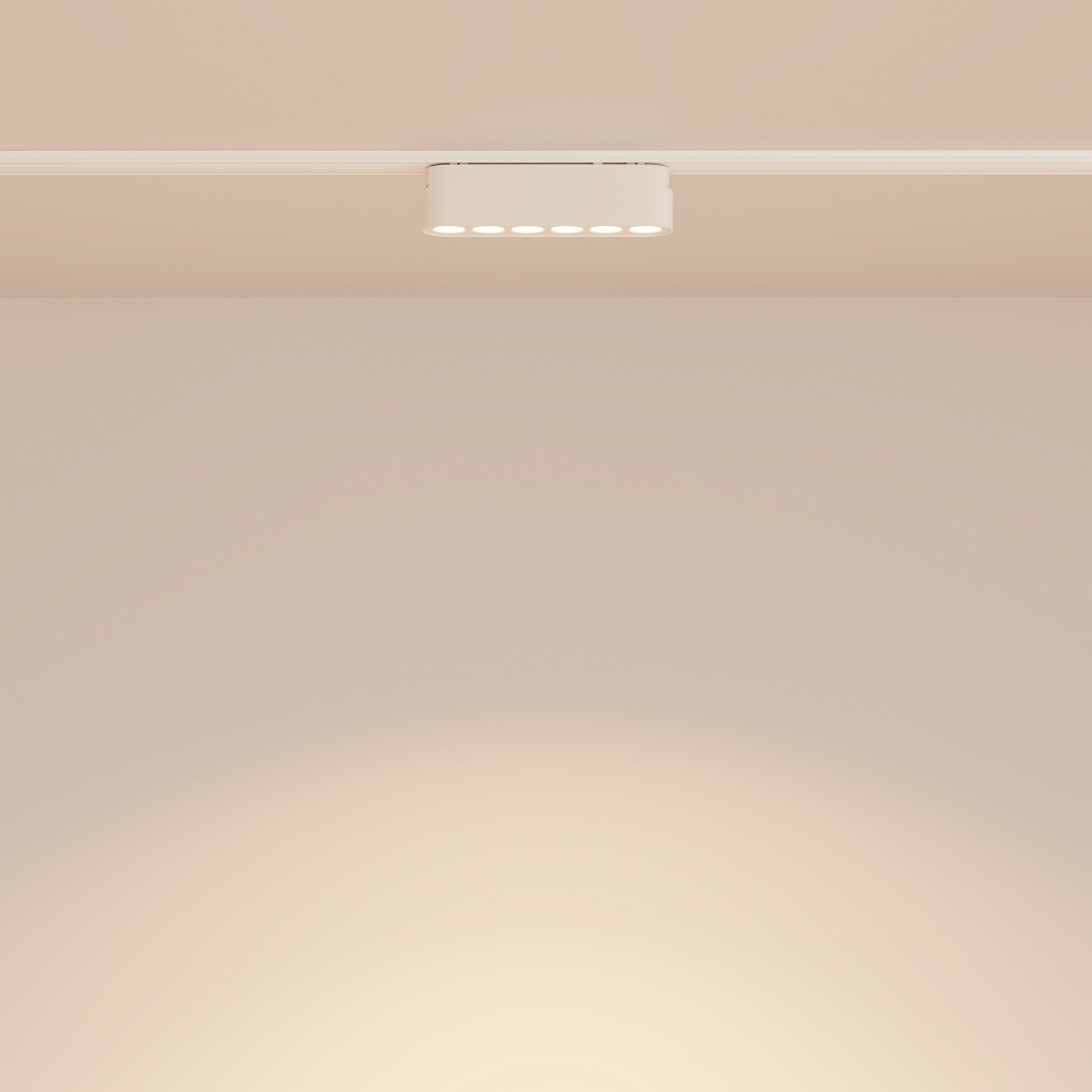 Магнитный трековый светильник Maytoni Points TR082-1-6W3K-M-W