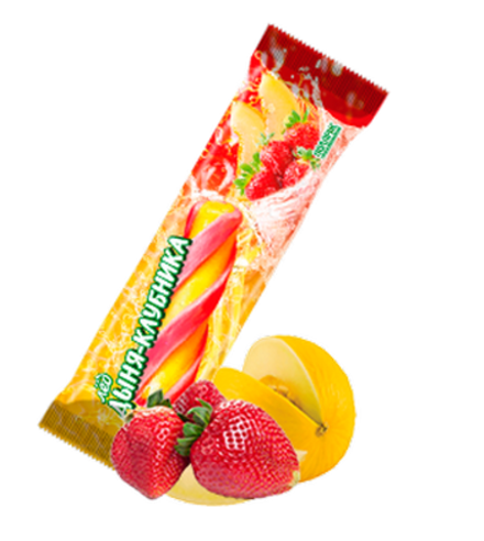 Лед винт со вкусом дыни и клубники 60гр