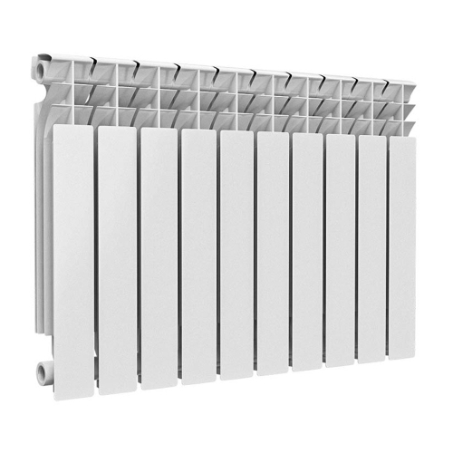 Радиатор алюминиевый Ogint Alpha 500 10 секций белый RAL 9016