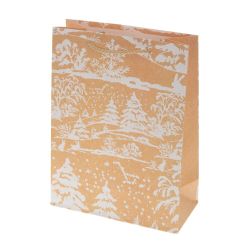 GAEM Пакет подарочный (бумага 210г/м2, блок микс 12шт), L18 W8,5 H24 см, 4в.