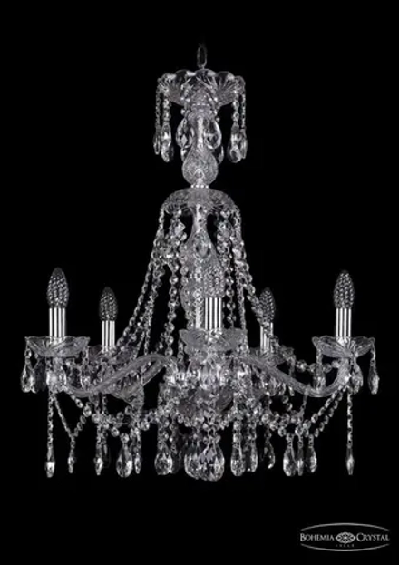 Подвесная люстра Bohemia Ivele 1413/5/200/XL-66/Ni