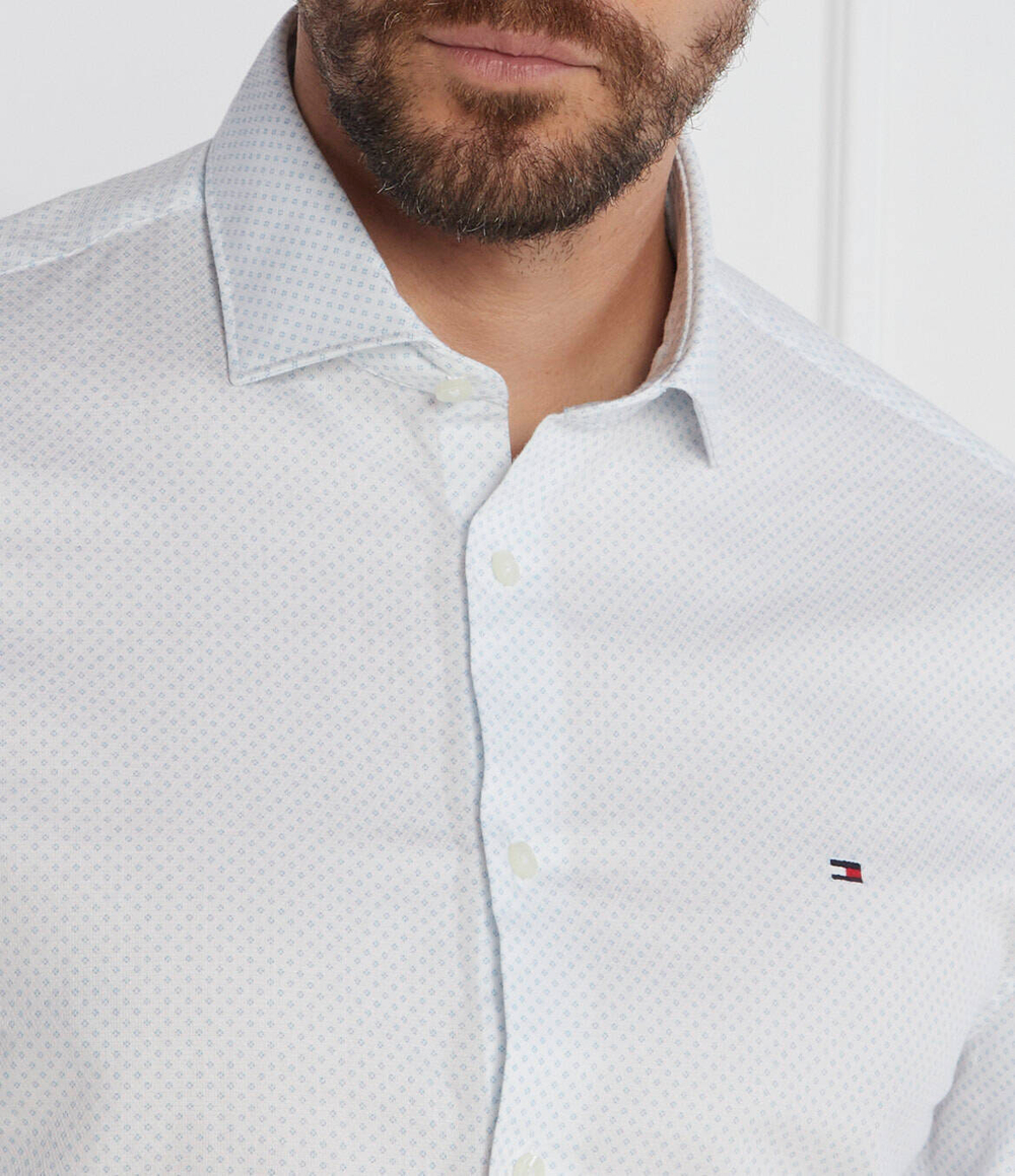 Рубашка CL-W DOBBY PRINT SF Tommy Hilfiger - белый(MW0MW32857)