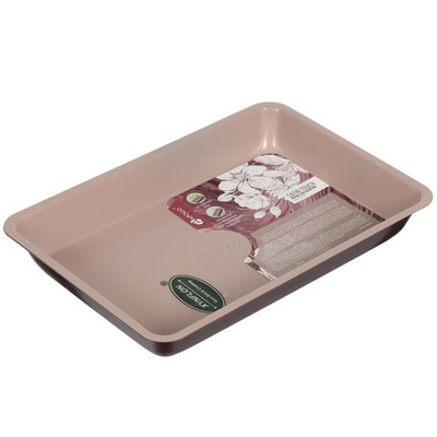 Форма для выпечки 19.5х28.5х4 см, антиприг, прямоуг, Apollo, Satin touch, STT-316