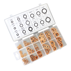 WDK-214067 Набор медных шайб, 15 типоразмера, 150 шт.