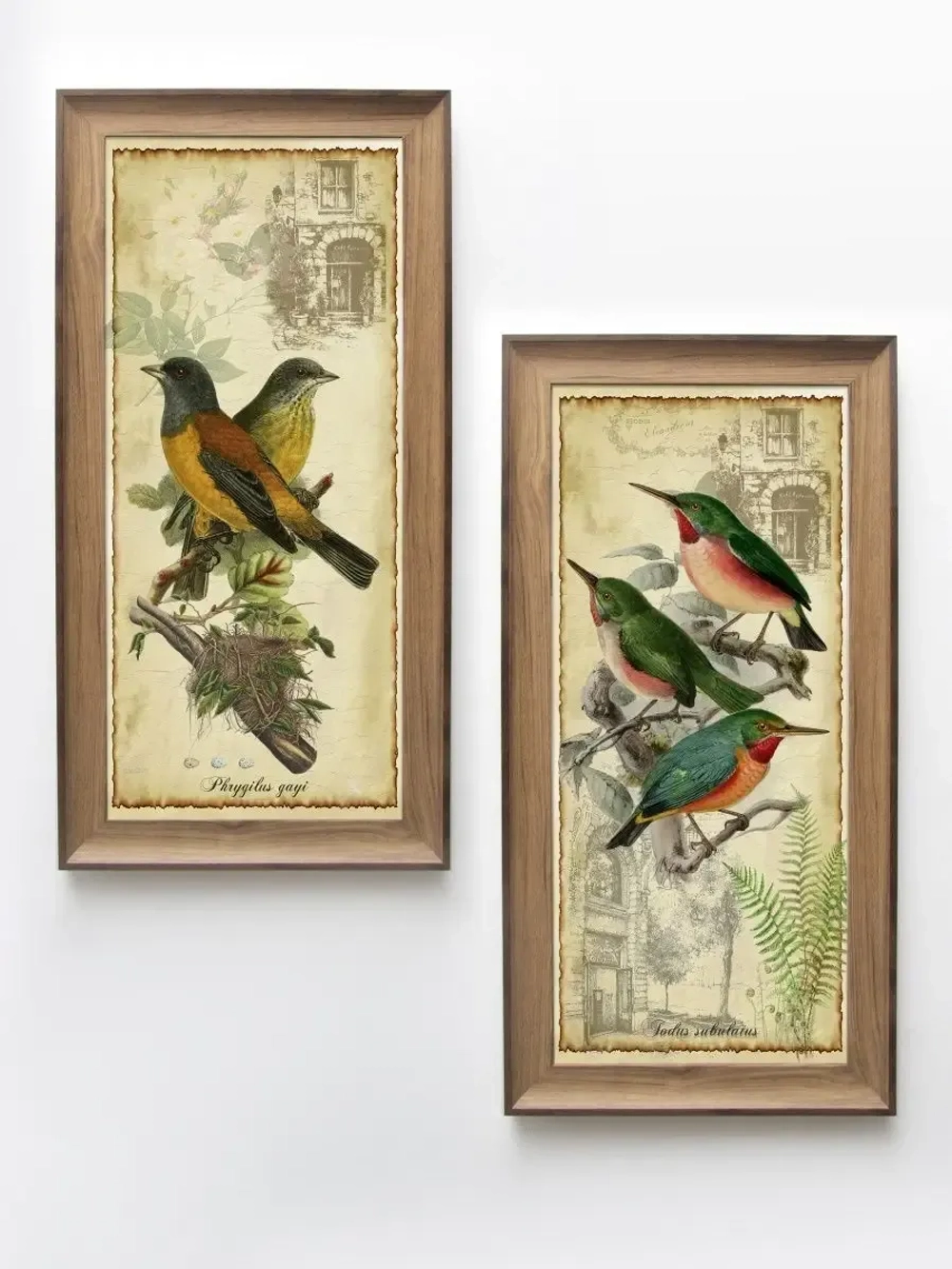 Картина на стену интерьерная 2 шт 42*20 см