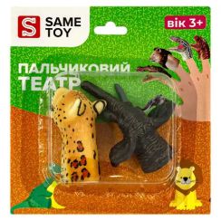 Same Toy Toy-glove Animal finger puppet Elephant and Leopard