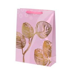 GAEM Пакет подарочный (бумага 210г/м2, блок микс12шт), L30 W11 H41 см, 4в.