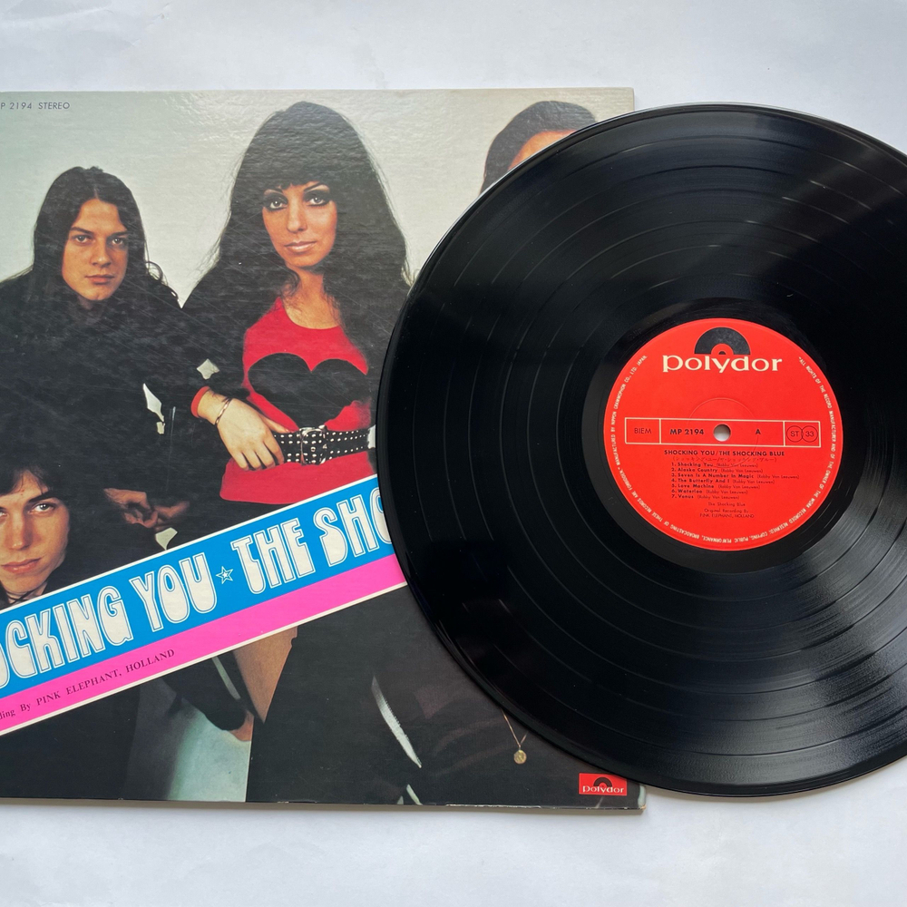 Винтажная виниловая пластинка LP Shocking Blue Shocking You (Япония 1971) (Без Оби)