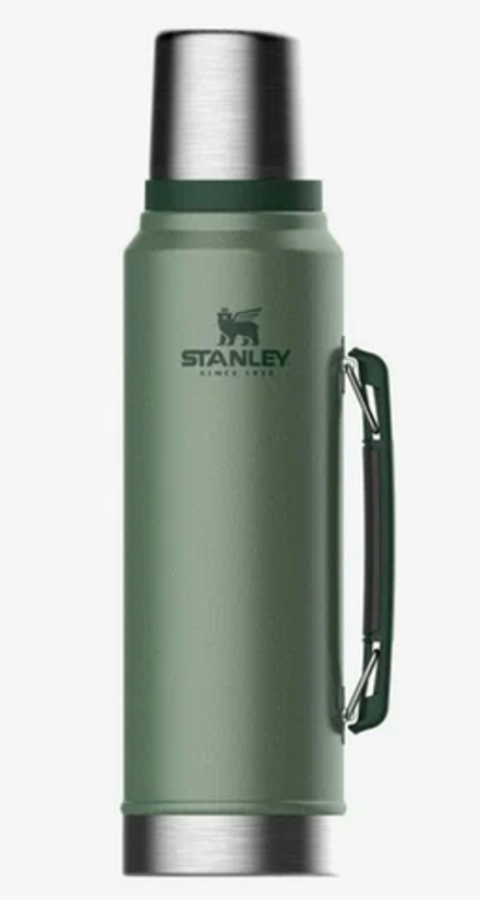 Термос Stanley Classic (1,4 литра), темно-зеленый