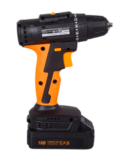 Дрель-шуруповерт Вихрь ДА-18Л-2К/Б (2,0 А/ч) (бесщеточный двигатель)