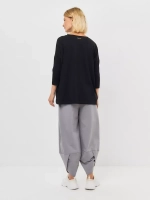 Брюки бананы трикотажные