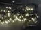 Светодиодная нить с контроллером 20 м., 220V, 200 теплых белых LED ламп, черный ПВХ провод, Rich LED (RL-T20C2-B/WW)