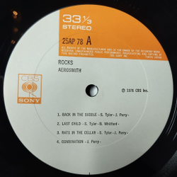 Винтажная виниловая пластинка LP Aerosmith Rocks (Japan 1976) (No Obi)