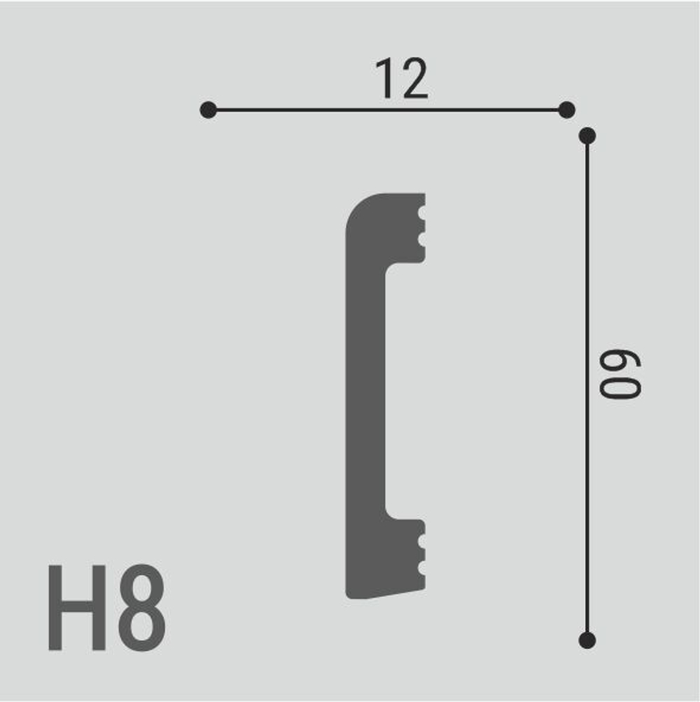Плинтус Н 8