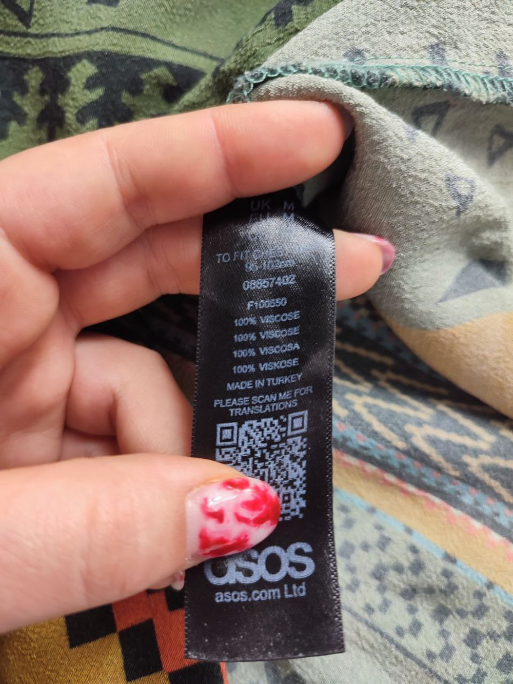 Блузка Asos яркая 54 размер