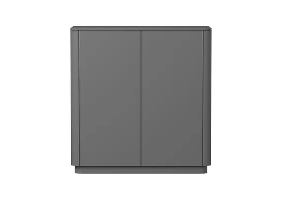 Шкаф Tammi 2 двери низкий (серый)