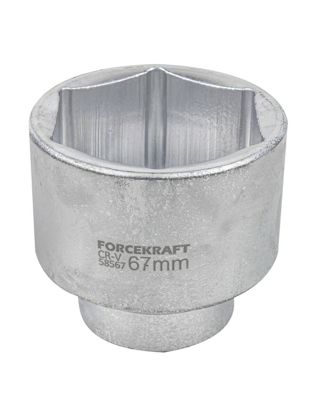 Головка 67мм 1''6гр FORCEKRAFT FK-58567