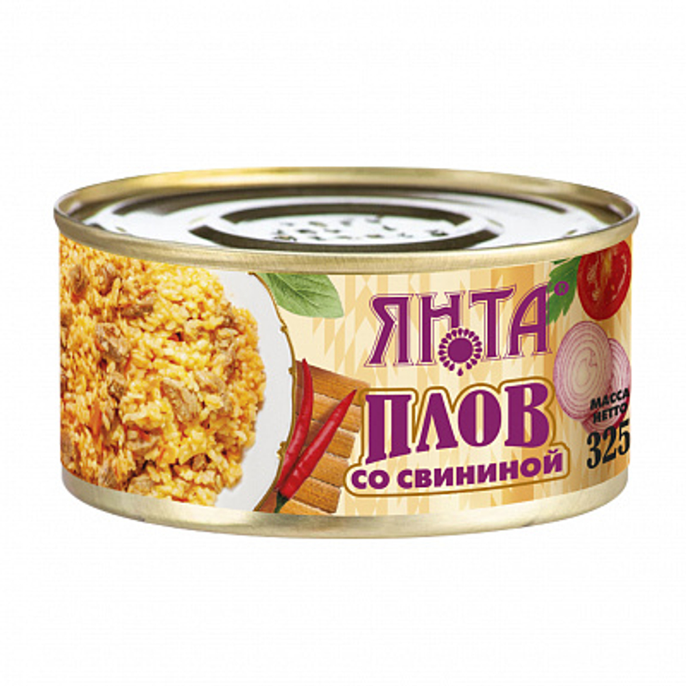 Плов со свининой 325г
