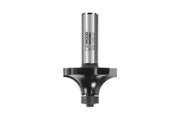 Фреза радиусная для искусственного камня D=38.1 мм, R=12.7 мм, L=65 мм, I=19 мм, S=12 мм, Z=2 WOODWORK 939.1319.12