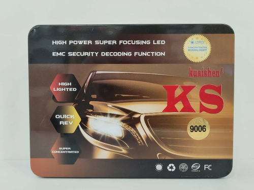 HB4 (9006) / Светодиодные (HB4 / 9006) лампы, KUAISHEN KS ПРЕМИУМ, 200 Вт, 12 Вольт (2 шт. / комплект)