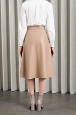 4821 Юбка женская (бежевый)