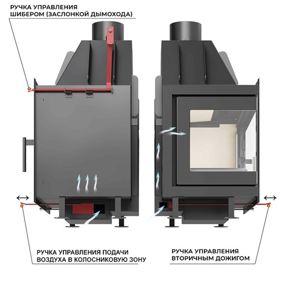 Камин ASTON 700 L «PILLAU» Н-1280 Талькохлорит