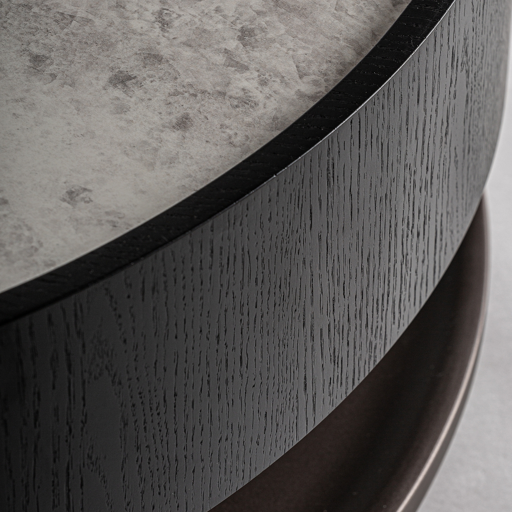 Журнальный столик Breil черно-белый