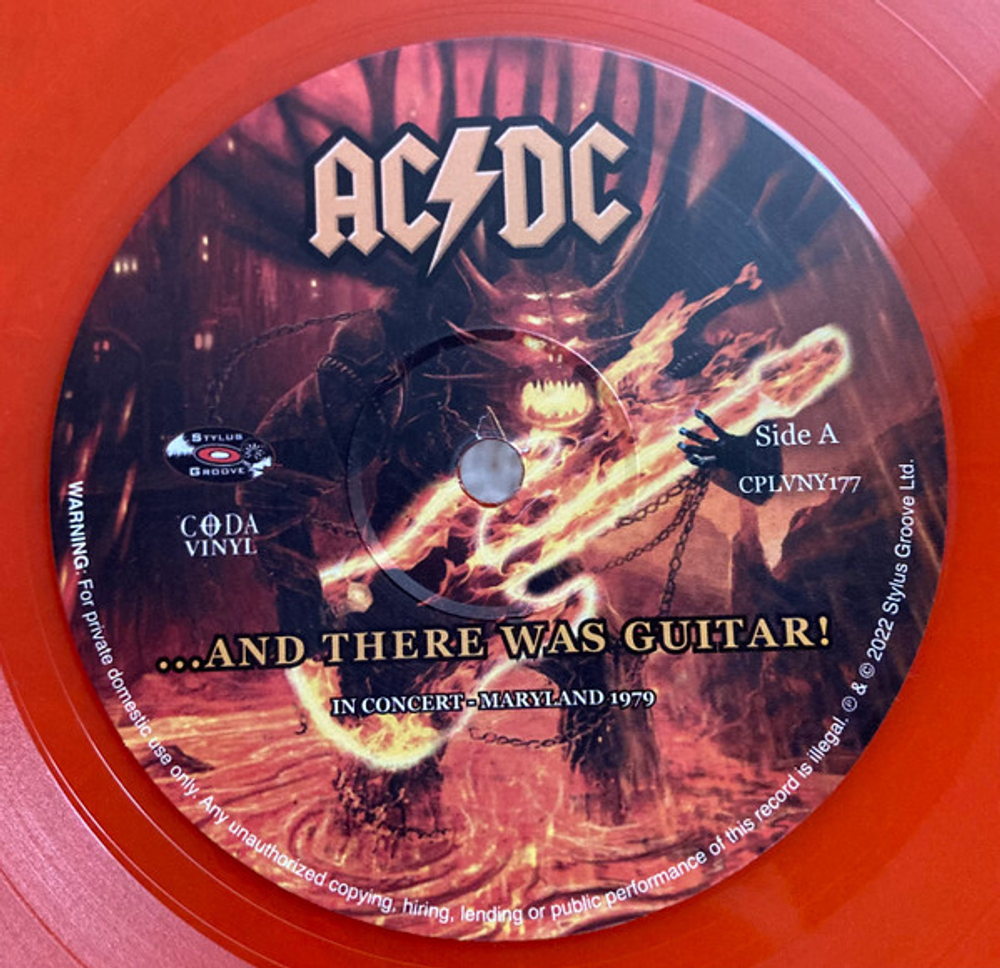AC/DC / ...And There Was Guitar! (Coloured Vinyl)(LP)