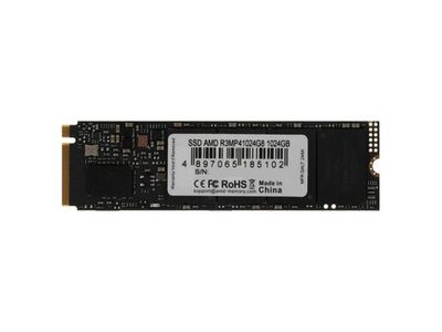 SSD накопитель AMD Radeon R3 Series 1ТБ, M.2 2280, PCIe 4.0 x4, NVMe [R3MP41024G8]