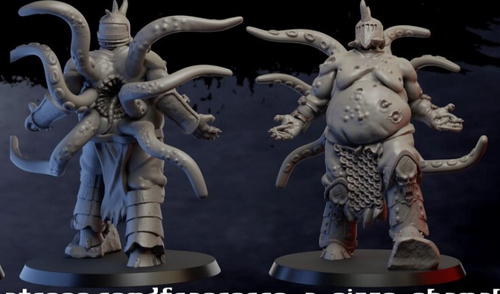 Chaos Chaos Cultists Культист Нургла №3 миниатюра для dnd, днд, pathfinder, фентези, Настольная игра, НРИ, Варгейм, РПГ