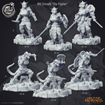 Людоящер Драконорождённый Dragonborn Lizardmen Seraphon Серафон Воин Паладин Варвар Файтер Рыцарь 1шт миниатюра для dnd, днд, pathfinder, фентези, Настольная игра, НРИ, Варгейм, РПГ
