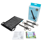 Набор из 3 черных шприцев для лубриканта b-Vibe BV-023