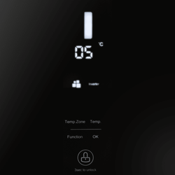 Холодильник Maunfeld MFF177NFB Slim Inverter