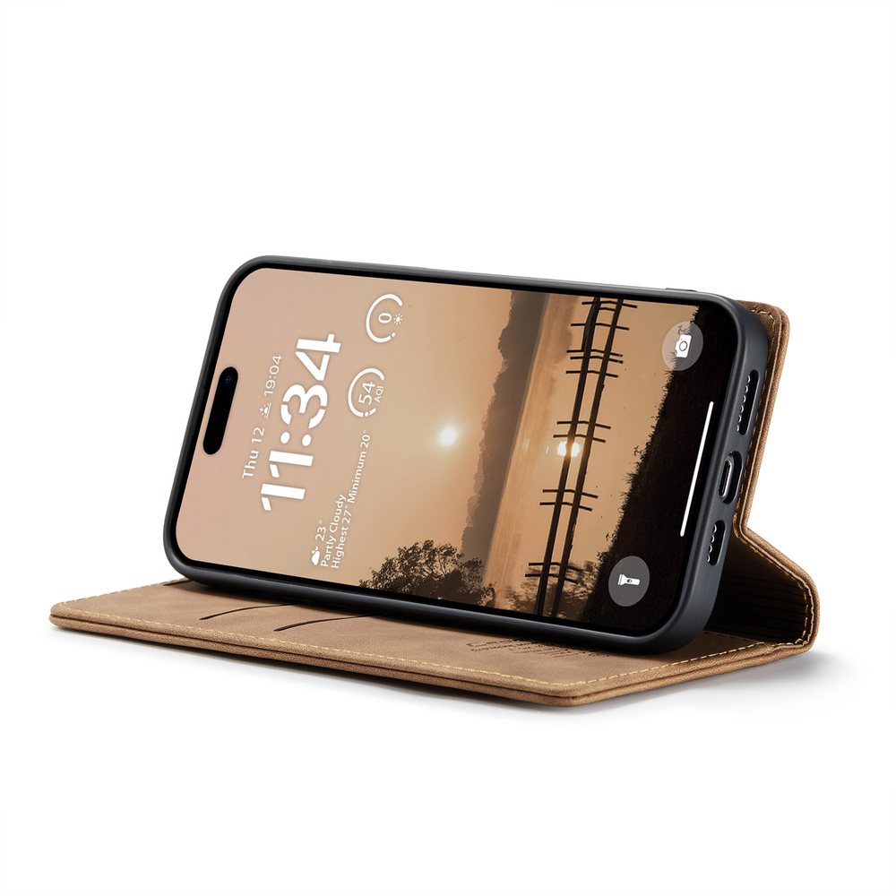 Чехол-книжка CaseMe Matte iPhone 17 Pro