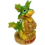 Фигурка «Дракончик с сюрпризом» 7,5*5,5*10 см, микс