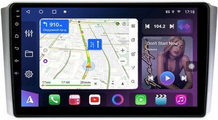 Магнитола для SsangYong Rexton 2 Y250 2007-2012 - FarCar 3271M монитор 9" QLED на Android 13, 8 ядер (TS18), CarPlay, 4G SIM-слот