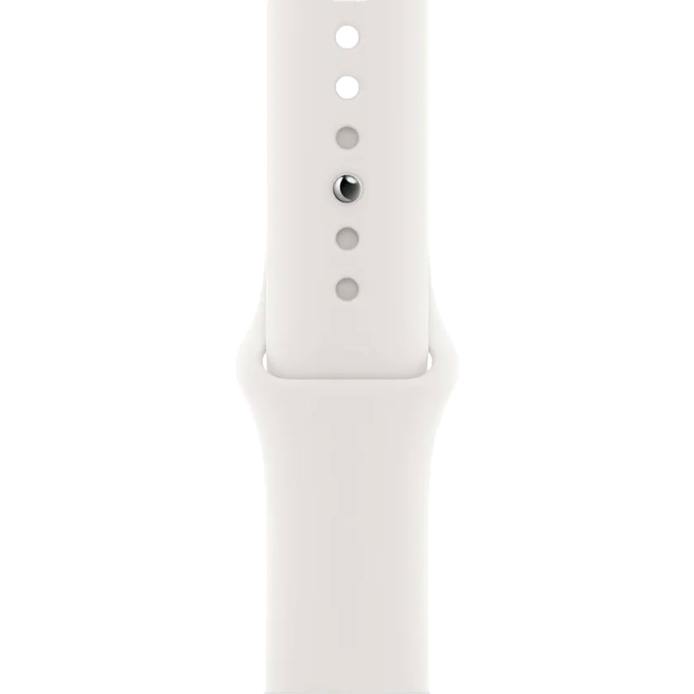 Умные часы Apple Watch SE (2022) GPS, 40mm, Aluminium Case with Sport Band S/M, Silver (Серебристый)