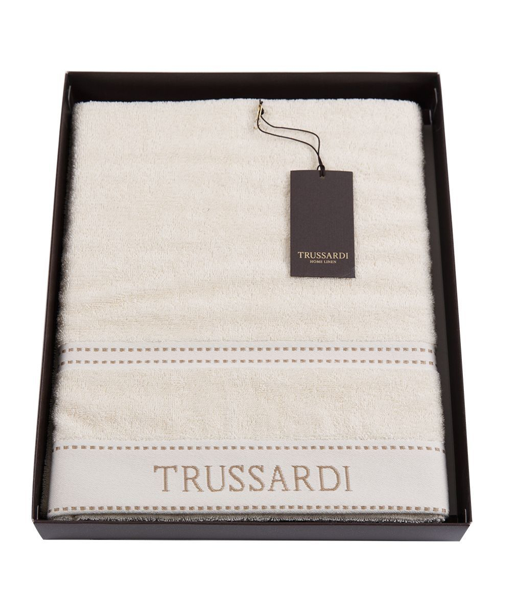 Набор полотенец 2 шт Trussardi Ribbon Ivory Италия