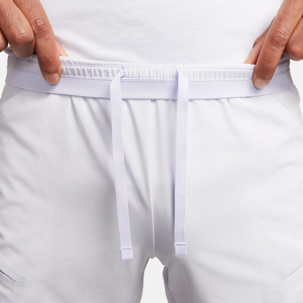 Мужские теннисные шорты Nike Dri-Fit Rafa Short - barely grape/barely grape/siren red