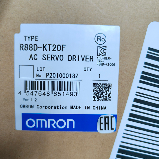 Omron Servo Driver R88D-KT20F