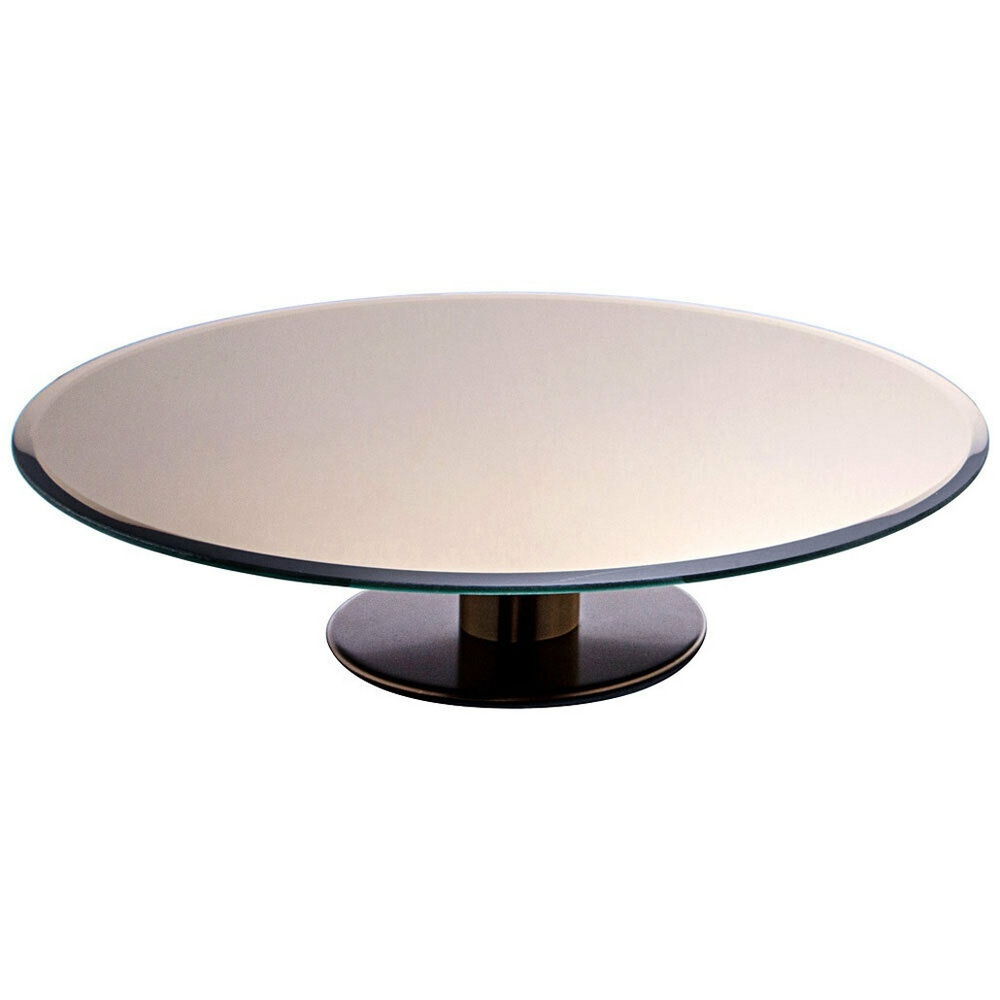 Тортовница на ножке "Golden mirror" 30*7см