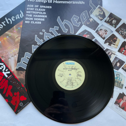 Винтажная виниловая пластинка LP Motorhead No Sleep 'til Hammersmith (Япония 1981) (Оби)
