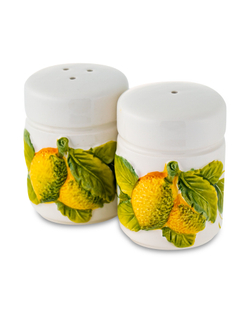 Набор для соли и перца 6см Edelweiss Лимоны и цветы