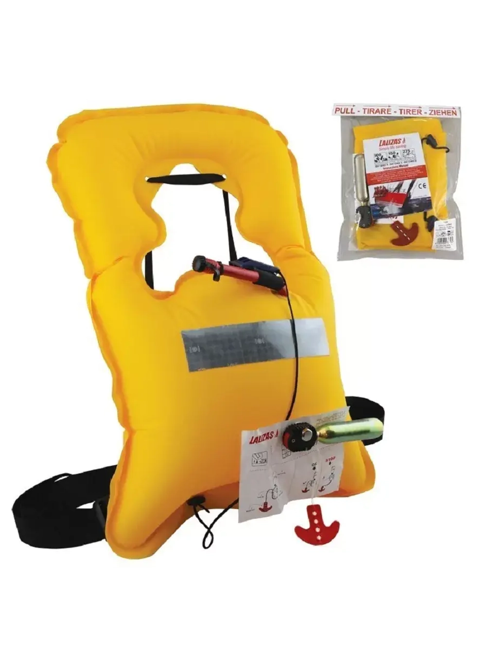 Аварийный надувной спасательный Жилет Lalizas VITA 72326
