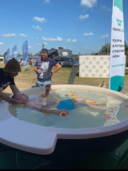Купель цельная на ножках HomeLake