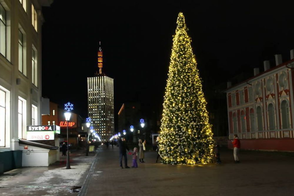 Уличная гирлянда С режимами: Теплый свет "Классик GT" (24В) - на елку от 3 до 30 м